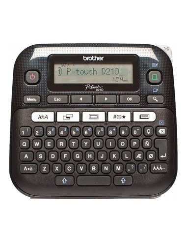 Brother Pt-D210Vp Drukarka Etykiet Termotransferowy 180 X 180 Dpi 20 Mm/S Qwerty