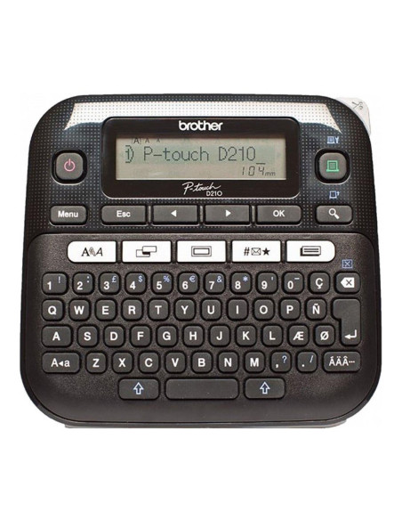Brother Pt-D210Vp Drukarka Etykiet Termotransferowy 180 X 180 Dpi 20 Mm/S Qwerty