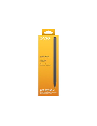 Rysik Zagg Pro Stylus 2, Tablet, Apple, Szary, Ipad Pro 11 I Ipad Pro 12.9, Pojemnościowy, Wbudowany