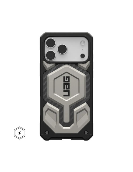 Urban Armor Gear Monarch Pro Pokrowiec Na Telefon Komórkowy 17,5 Cm (6.9") Tytan