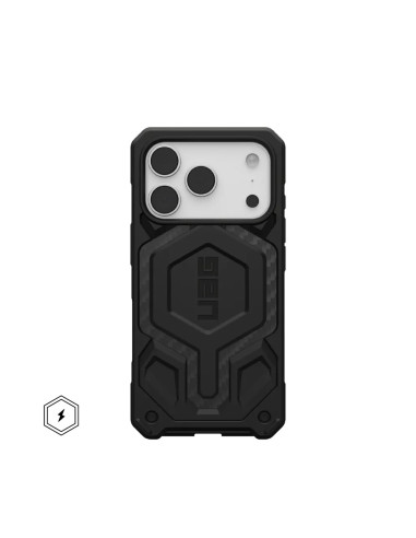 Urban Armor Gear Monarch Pro Pokrowiec Na Telefon Komórkowy 16 Cm (6.3") Czarny, Carbon