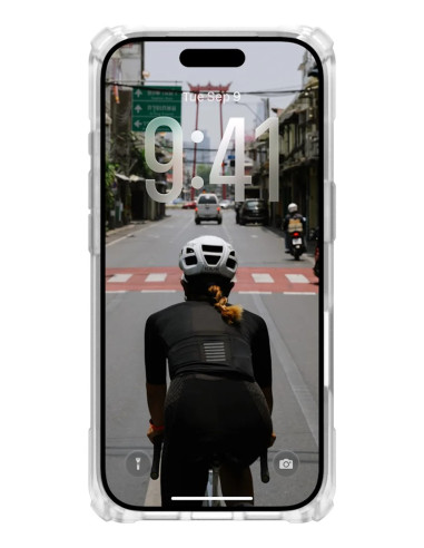 Urban Armor Gear 114527114G36 Pokrowiec Na Telefon Komórkowy 16 Cm (6.3") Tytan, Przezroczysty