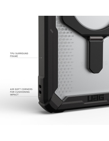Urban Armor Gear Plasma Xte Pokrowiec Na Telefon Komórkowy 17,5 Cm (6.9") Czarny, Przezroczysty