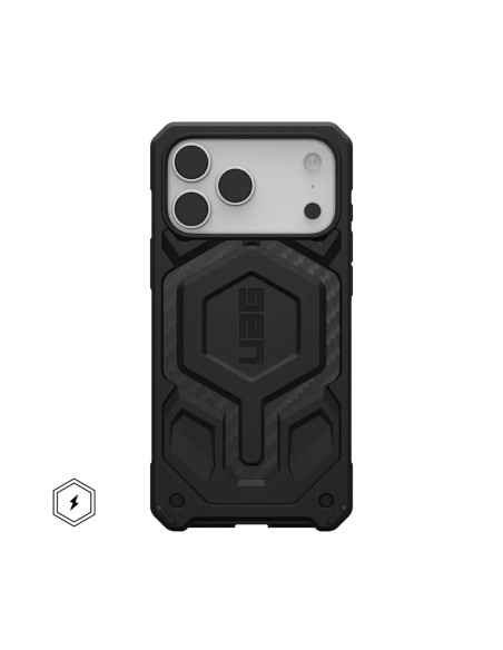 Urban Armor Gear Monarch Pro Pokrowiec Na Telefon Komórkowy 17,5 Cm (6.9") Czarny, Carbon