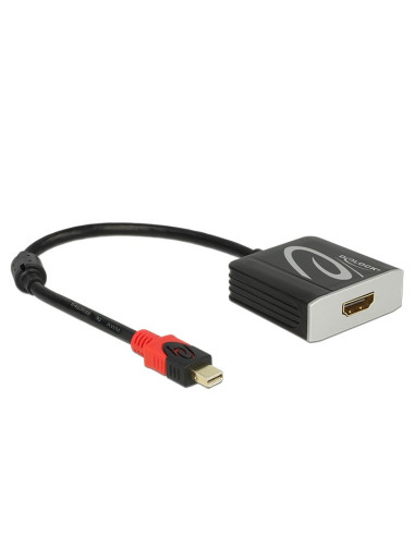 Delock 62735 Adapter Kablowy 0,2 M Mini Displayport Hdmi Typu A (Standard) Czarny