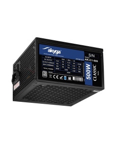Akyga Ak-C1-500 Moduł Zasilaczy 468 W 24-Pin Atx Atx Czarny