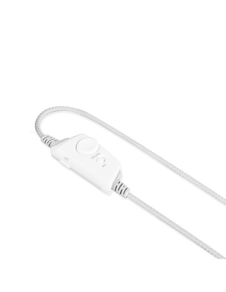 Modecom Volcano Mc-899 Prometheus Białe Słuchawki Nagłowne Z Mikrofonem