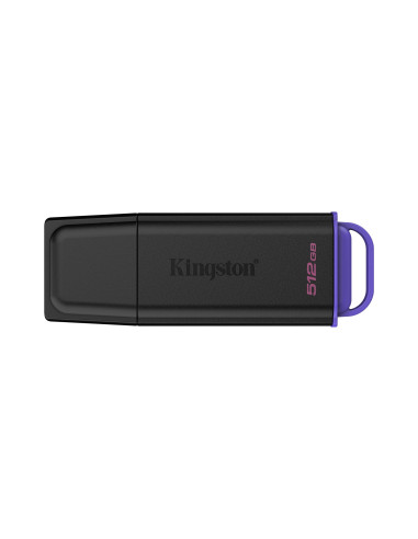 Kingston 512Gb Portable Usb 3.2 Gen 1 Datatraveler Exodia Black/Purple