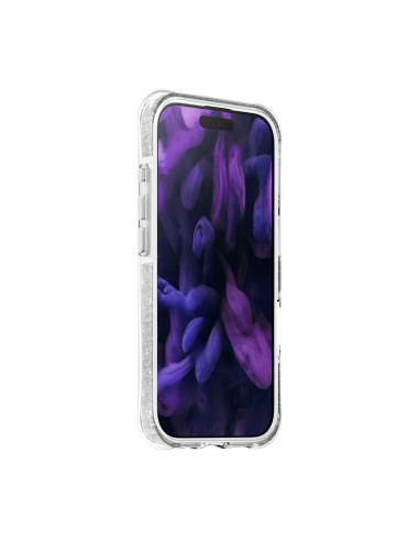 Laut Aero Sparkle Pokrowiec Na Telefon Komórkowy 16 Cm (6.3") Srebrny, Przezroczysty