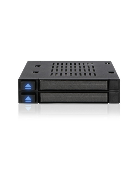 Płyta Montażowa Icydock 2X6,3Cm Satai-Iii/Ssd/Sas Mb522Sp-B