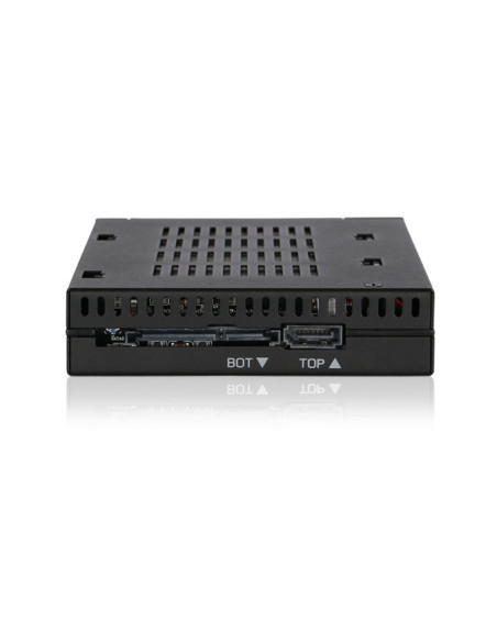 Płyta Montażowa Icydock 2X6,3Cm Satai-Iii/Ssd/Sas Mb522Sp-B