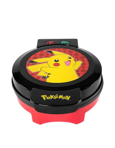 Uncanny Brands Wm1Pokpikeu Gofrownica 1 Gof. Czarny, Czerwony, Żółty