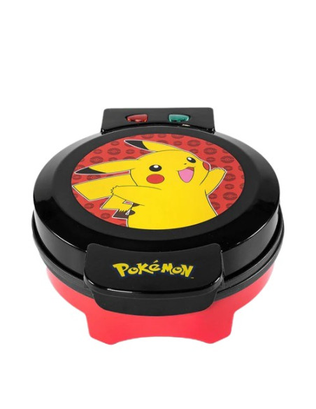 Uncanny Brands Wm1Pokpikeu Gofrownica 1 Gof. Czarny, Czerwony, Żółty