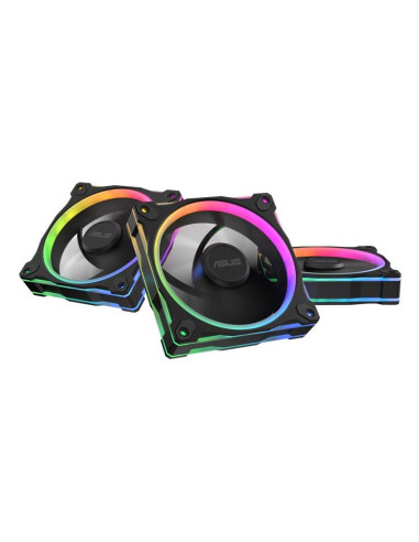 Asus Prime Mr120 Fan Argb Reverse Black 3In1 Obudowa Komputera Wentylator 12 Cm Czarny 3 Szt.