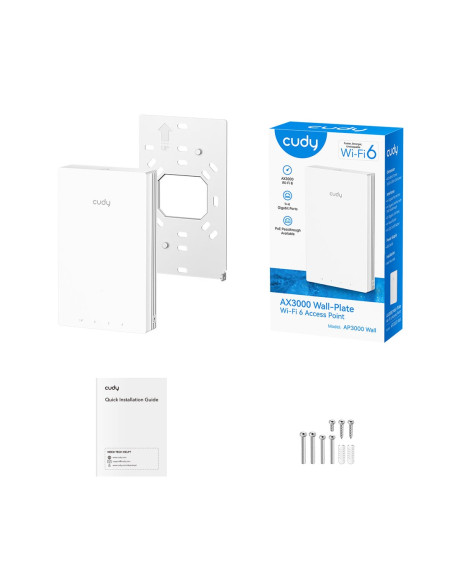 Access Point Cudy Ap3000 Wall Wi-Fi 6