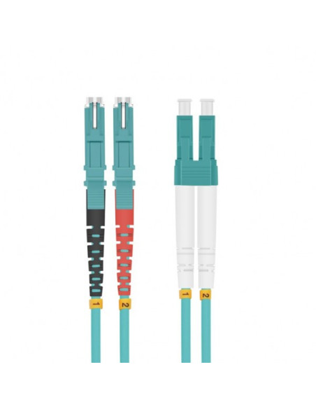 Helos 254695 Kabel Infiniband / Światłowodowy 10 M E-2000 Lc Kolor Aqua