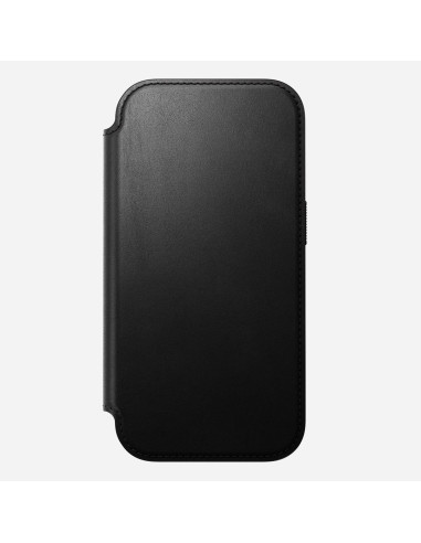 Nomad Modern Leather Folio Pokrowiec Na Telefon Komórkowy 16 Cm (6.3") Czarny
