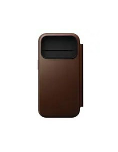 Nomad Modern Leather Folio Pokrowiec Na Telefon Komórkowy 16 Cm (6.3") Brązowy 2