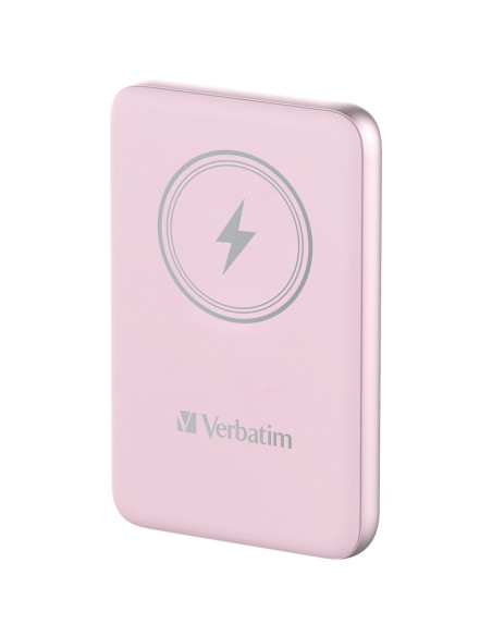 Verbatim Charge 'N' Go Litowo-Polimerowy (Lipo) 10000 Mah Bezprzewodowe Ładowanie Różowy