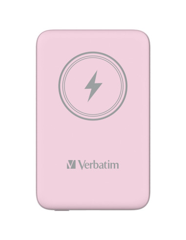 Verbatim Charge 'N' Go Litowo-Polimerowy (Lipo) 10000 Mah Bezprzewodowe Ładowanie Różowy