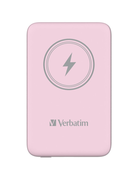 Verbatim Charge 'N' Go Litowo-Polimerowy (Lipo) 10000 Mah Bezprzewodowe Ładowanie Różowy