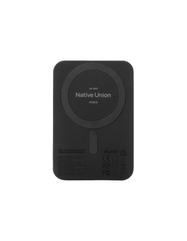 Native Union Pb-5Kms-Blk-Q2 Bank Mocy 5000 Mah Bezprzewodowe Ładowanie Czarny