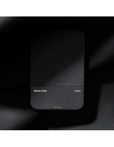 Native Union Pb-5Kms-Blk-Q2 Bank Mocy 5000 Mah Bezprzewodowe Ładowanie Czarny