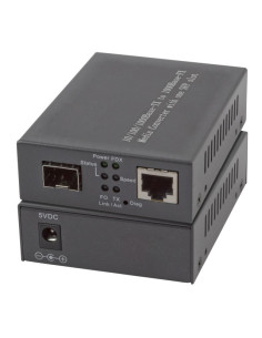 Efb Elektronik El029 Konwerter Sieciowy 1000 Mbit/S Multifunkcyjny, Pojedynczy Czarny