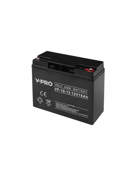 Akumulator Agm Volt Vpro 12V 18 Ah Vrla
