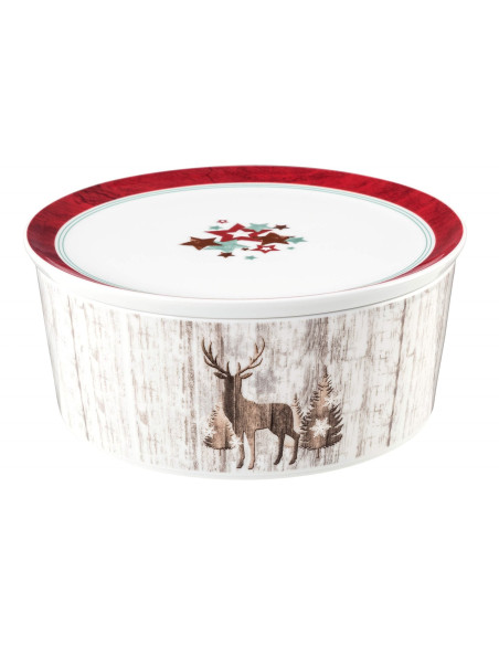 Seltmann Life Christmas Miska Z Pokrywką 21X9 Cm