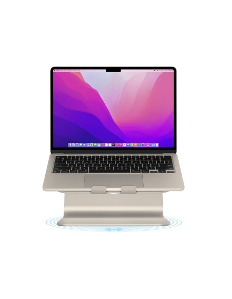 Rain Design Mstand360 Laptop Stand With 360 Podstawka Na Notebooka Złoto 38,1 Cm (15")