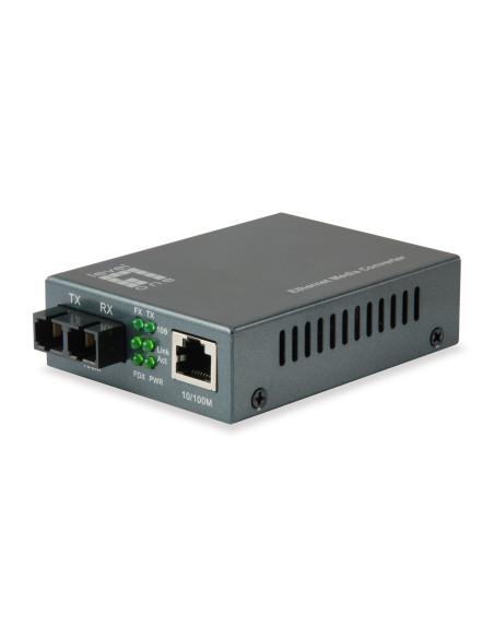 Levelone Fvt-1103 Konwerter Sieciowy 100 Mbit/S 1310 Nm Pojedynczy Czarny