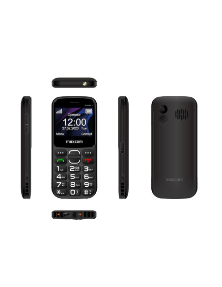 Maxcom Comfort Mm443 4G 5,87 Cm (2.31") 110 G Czarny Telefon Funkcjonalny