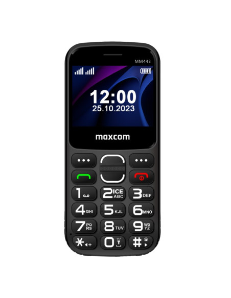 Maxcom Comfort Mm443 4G 5,87 Cm (2.31") 110 G Czarny Telefon Funkcjonalny
