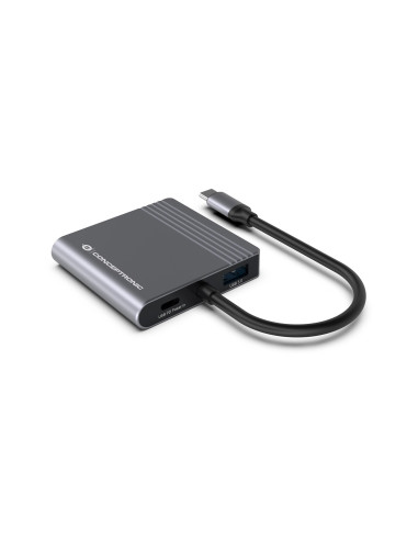 Conceptronic Donn13G Stacja Dokująca Przewodowa Usb 3.2 Gen 1 (3.1 Gen 1) Type-C Szary