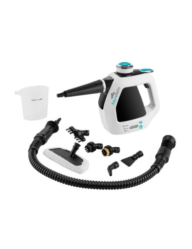 Eta 1264 90000 Przenośna Myjka Parowa 0,22 L 1000 W Czarny, Biały
