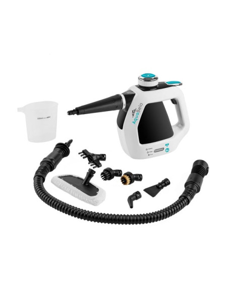 Eta 1264 90000 Przenośna Myjka Parowa 0,22 L 1000 W Czarny, Biały