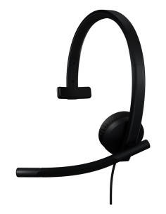 Logitech H570E Zestaw Słuchawkowy Przewodowa Opaska Na Głowę Biuro/Centrum Telefoniczne Usb Type-C Czarny