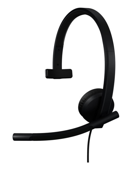 Logitech H570E Zestaw Słuchawkowy Przewodowa Opaska Na Głowę Biuro/Centrum Telefoniczne Usb Type-C Czarny