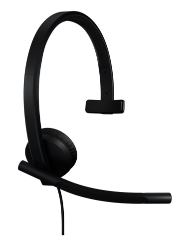 Logitech H570E Zestaw Słuchawkowy Przewodowa Opaska Na Głowę Biuro/Centrum Telefoniczne Usb Type-C Czarny