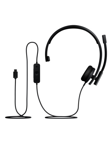 Logitech H570E Zestaw Słuchawkowy Przewodowa Opaska Na Głowę Biuro/Centrum Telefoniczne Usb Type-C Czarny