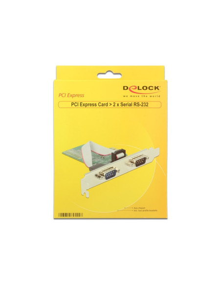 Delock 89555 Adapter Wewnętrzny Seryjny