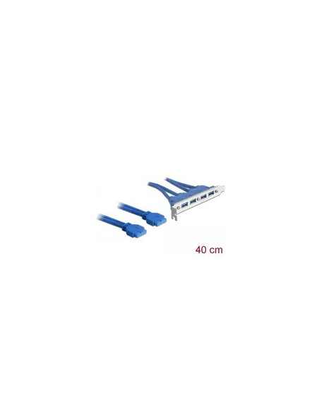Delock 2 X Usb 3.0 19-Pin - 4 X Usb 3.0-A