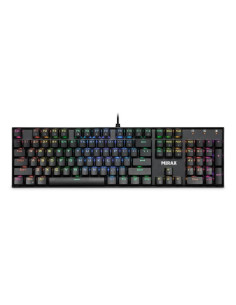 Klawiatura Przewodowa Defender Mirax Gk-352 Mechaniczna Podświetlana Gaming Rgb Outemu Blue