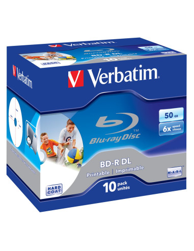 Płyta Bluray Verbatim Bd-R, 50Gb, 6X Dlp/Dl/Iwp