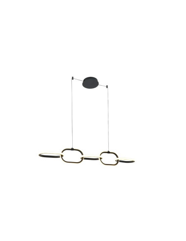 Pendant Led Light Edirna 5 4000K Black