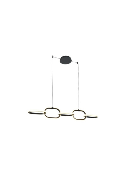 Pendant Led Light Edirna 5 4000K Black