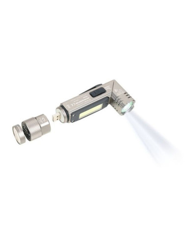 Troika Eco Knicklicht Pro Szary Magnetyczne Mocowanie Latarki Cob Led