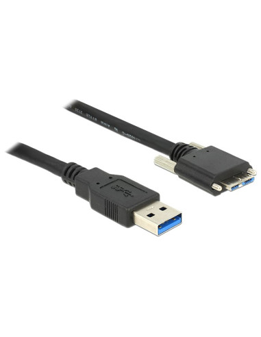 Delock 83599 Kabel Usb Usb 3.2 Gen 1 (3.1 Gen 1) 3 M Usb A Micro-Usb B 5 Gbit/S Czarny