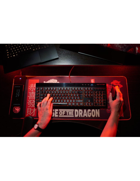 Numskull Games 154921 Podkładka Pod Mysz Podkładka Dla Graczy Czarny, Wielobarwny, Czerwony